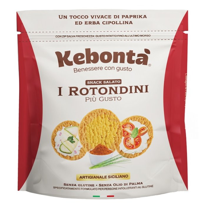 Kebontà I Rotondini più gusto - biscotti frollini ricchi di gusto