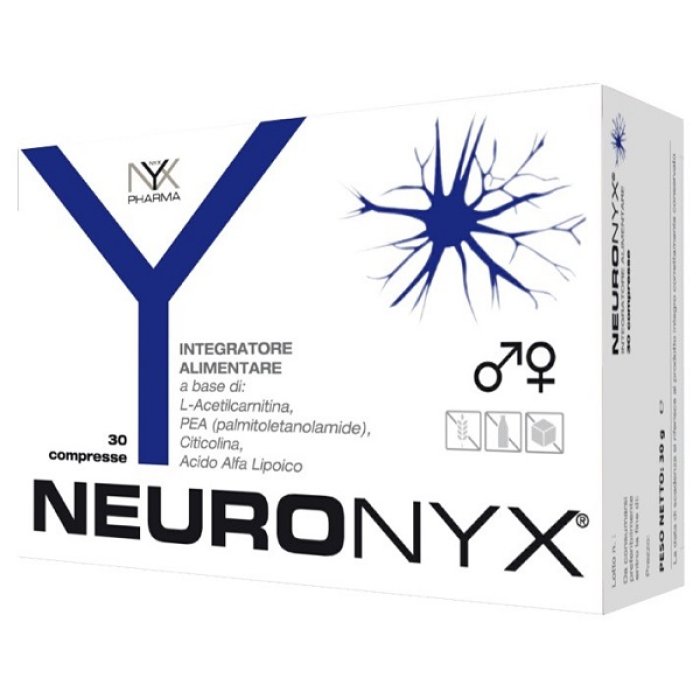 Nyxpharma Neuronyx Integratore Neuropatie Periferiche 30 Compresse
