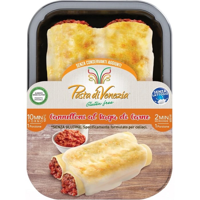 Pasta Venezia cannelloni al ragù - cannelloni pronti da cuocere ripieni al ragù