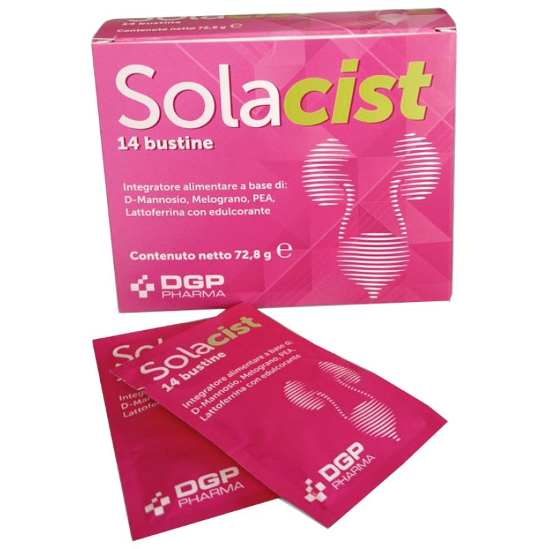 Solacist 14 bustine - integratore in bustine per benessere vie urinarie