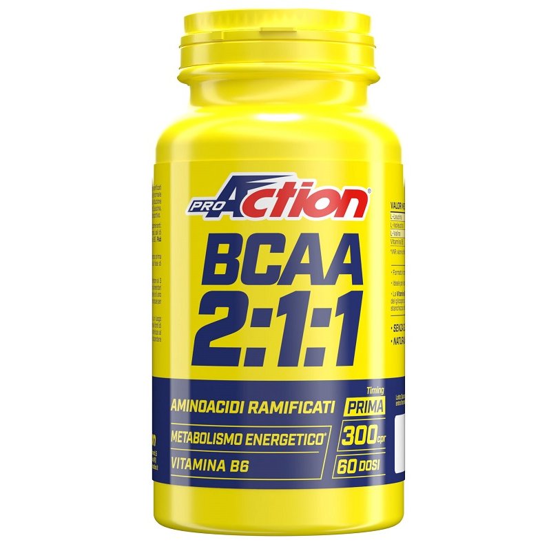 Fit BCAA 2:1:1 300 Compresse Integratore Aminoacidi Ramificati per Massa Muscolare e Recupero Post Allenamento
