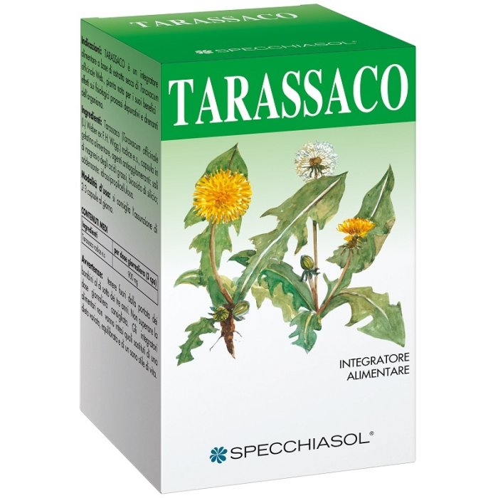 Tarassaco Integratore Depurativo e Drenante 60 Capsule Specchiasol per Fegato e Drenaggio dei Liquidi