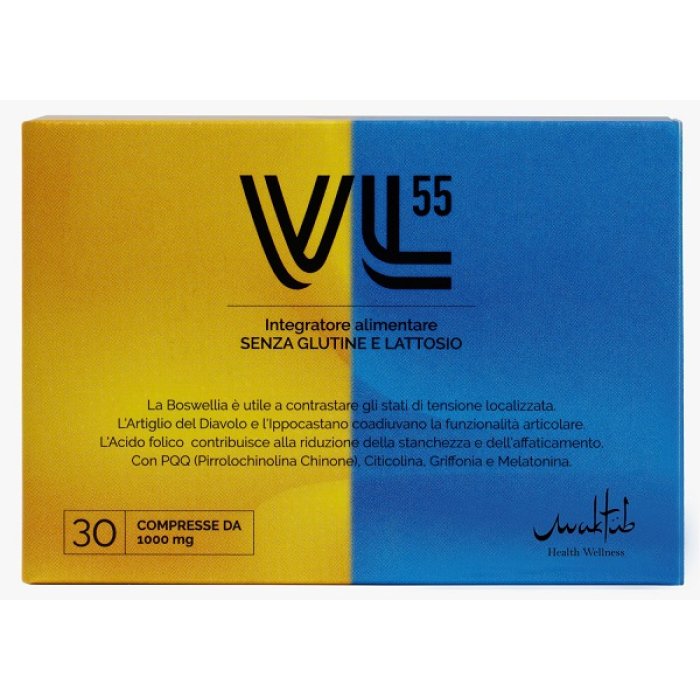 VL 55 maktub Integratore Alimentare 30 Compresse per il Benessere Quotidiano