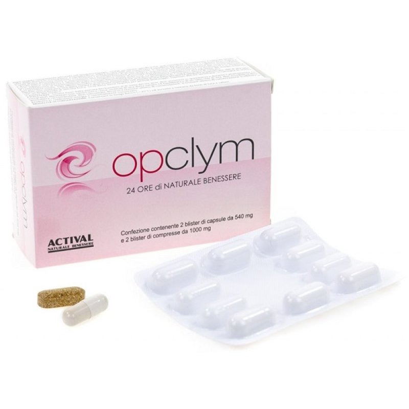 OPCLYM Integratore Alimentare per il Benessere dell’Organismo 30 Capsule + 30 Compresse