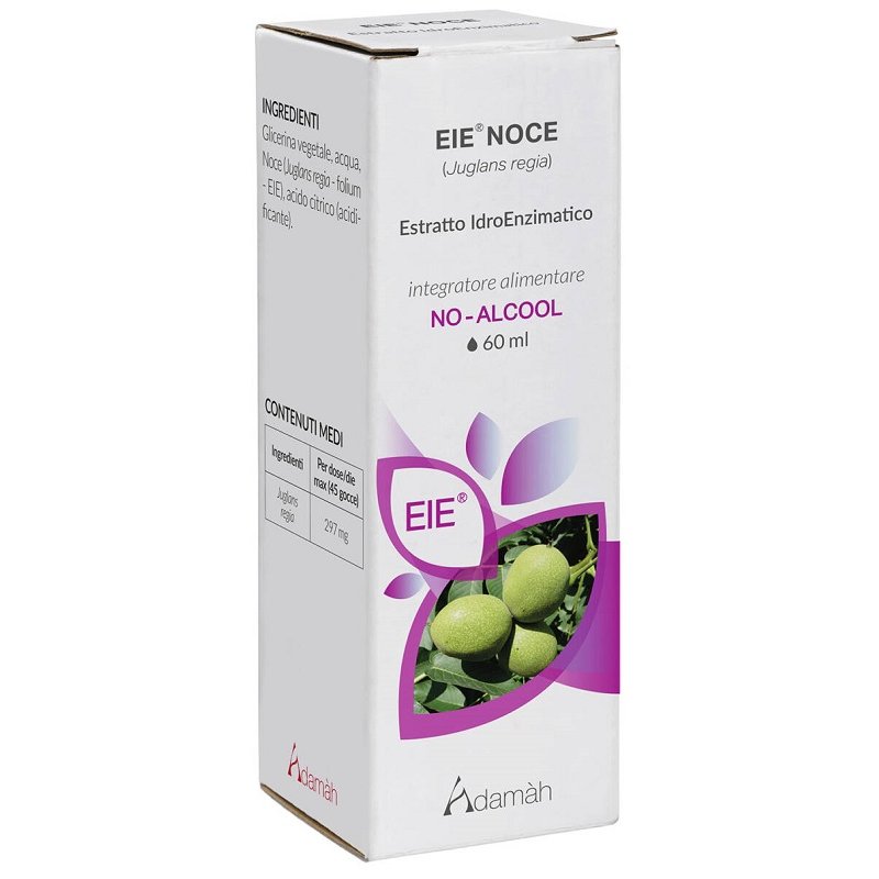 Adamah Noce Estratto Idroalcolico Erboristico EIE in Gocce 60 ml Integratore Naturale