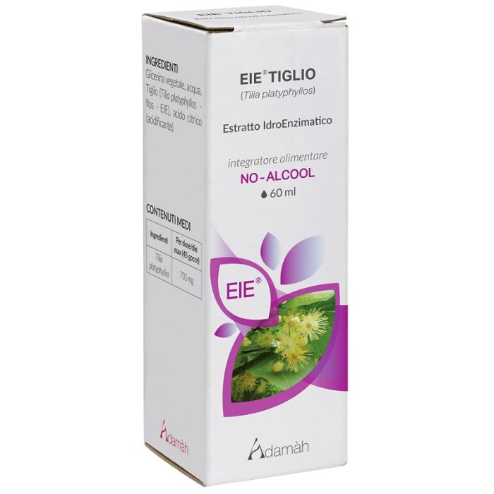 Tiglio Adamah EIE Estratto Idroalcolico in Gocce 60 ml – Integratore Naturale Rilassante
