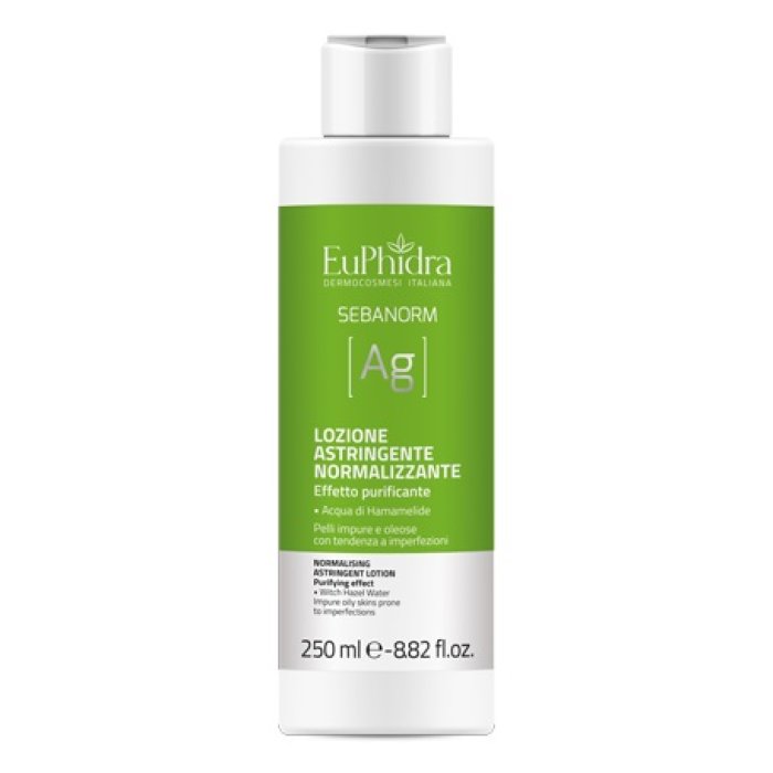 Euphidra Sebanorm Ag - Lozione Astringente Normalizzante Purificante 250 ml