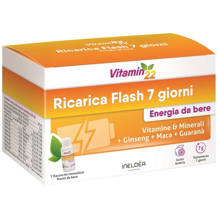VITAMIN'22 Ricarica Flash 7gg