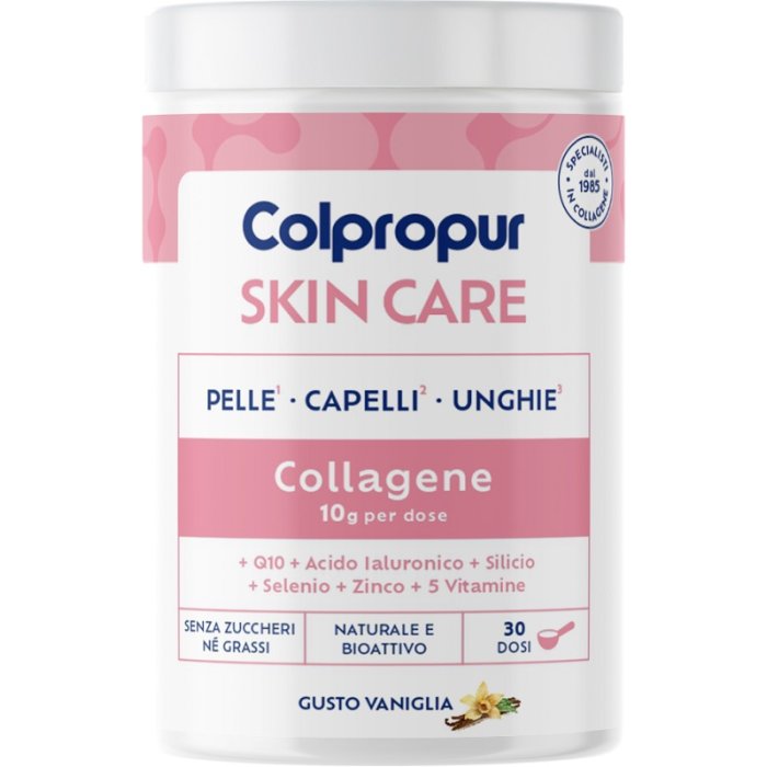 Colpropur SKIN CARE Gusto Vaniglia Integratore Pelle e Bellezza 309g