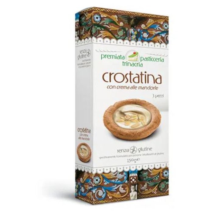 Premiata Crostatina alla crema di mandorla biscotto farcito per colazione e dessert
