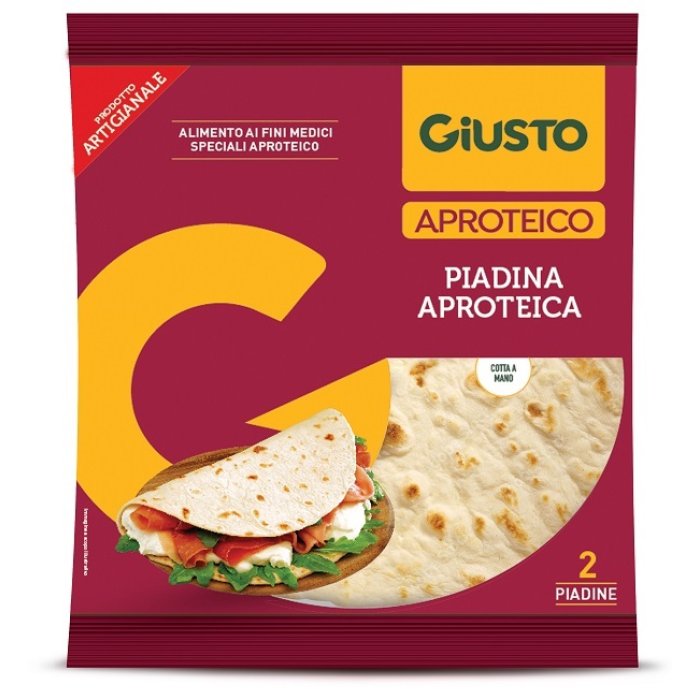 GiUSTO Aproteico - Piadina aproteica 2 piadine