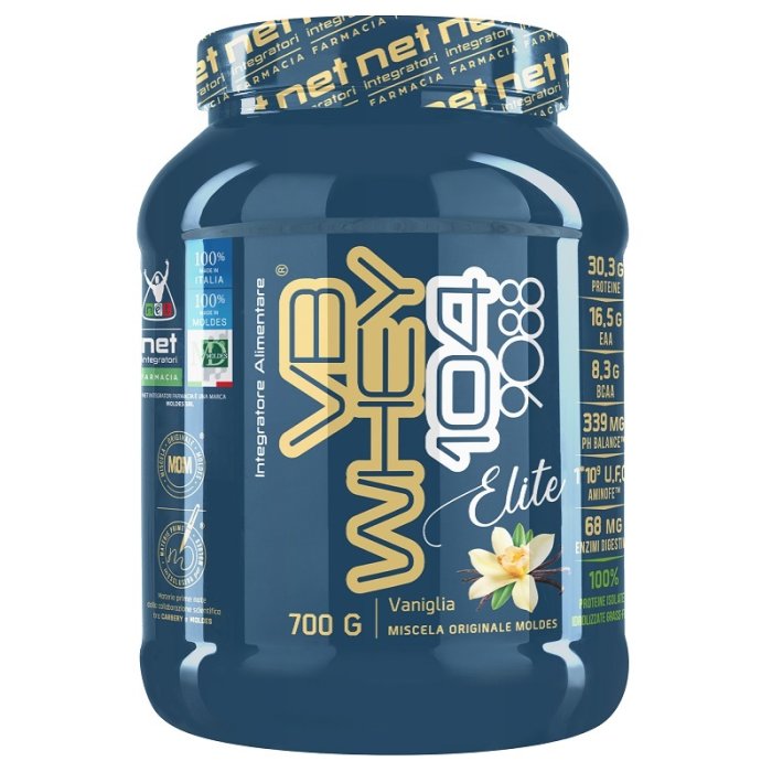 VB Whey 104 9088 Elite vaniglia 700 g - whey protein ad alto valore biologico gusto vaniglia