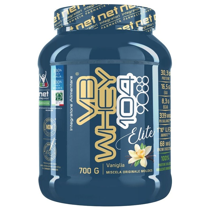 VB Whey 104 9088 Elite vaniglia 700 g - whey protein ad alto valore biologico gusto vaniglia