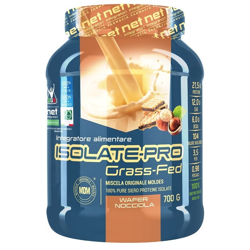 Isolate Pro Grass Fed wafer 700 g - proteine isolate del siero da latte grass fed gusto wafer