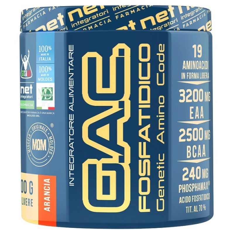 GAC Fosfatidico arancia 200 g - integratore con acido fosfatidico per sostegno muscolare