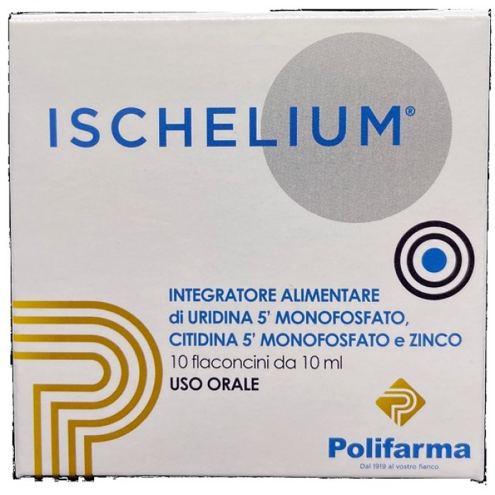 ISCHELIUM Integratore Alimentare Soluzione Orale 10 Flaconi da 10 ml