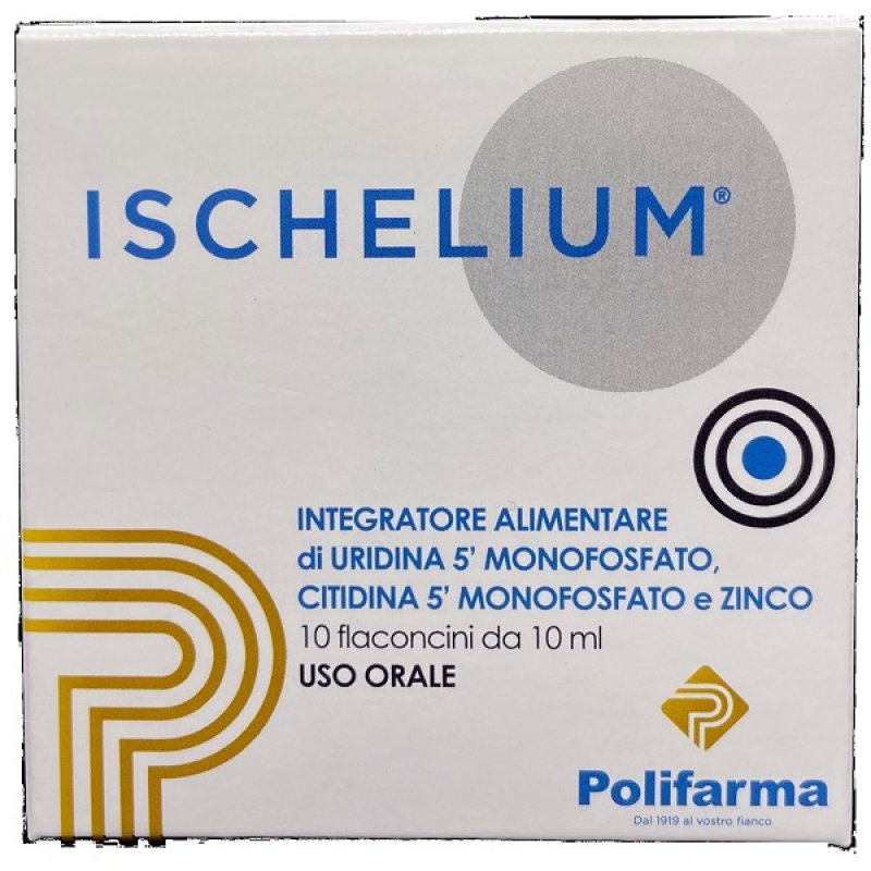 ISCHELIUM Integratore Alimentare Soluzione Orale 10 Flaconi da 10 ml