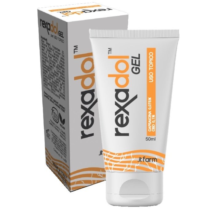 Rexadol gel 50 ml - gel lenitivo per dolori articolari e muscolari