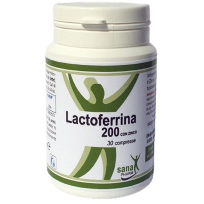 Lactoferrina 200 Lattoferrina 200 mg 30 Compresse Integratore per le Difese Immunitarie