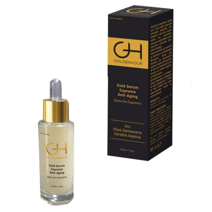 Goldenhour Gold Serum Supreme - siero viso antiage Gold Supreme