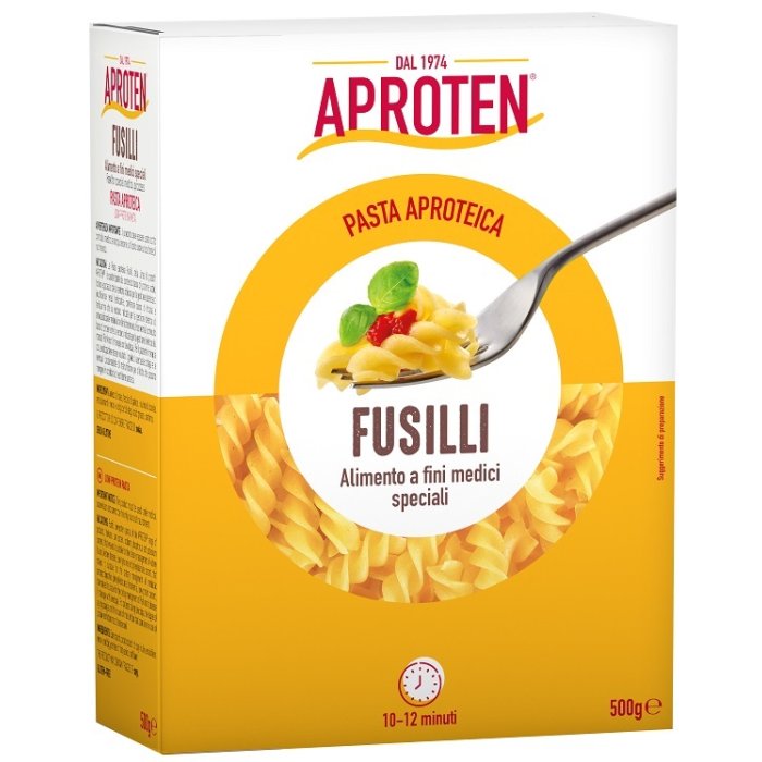 Aproten Fusilli 500 g promo - pasta aproteica formato fusilli