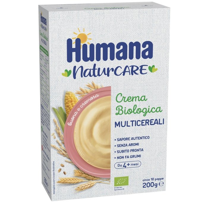 Crema Bio Multicereali 200 g - crema di cereali biologica per lo svezzamento