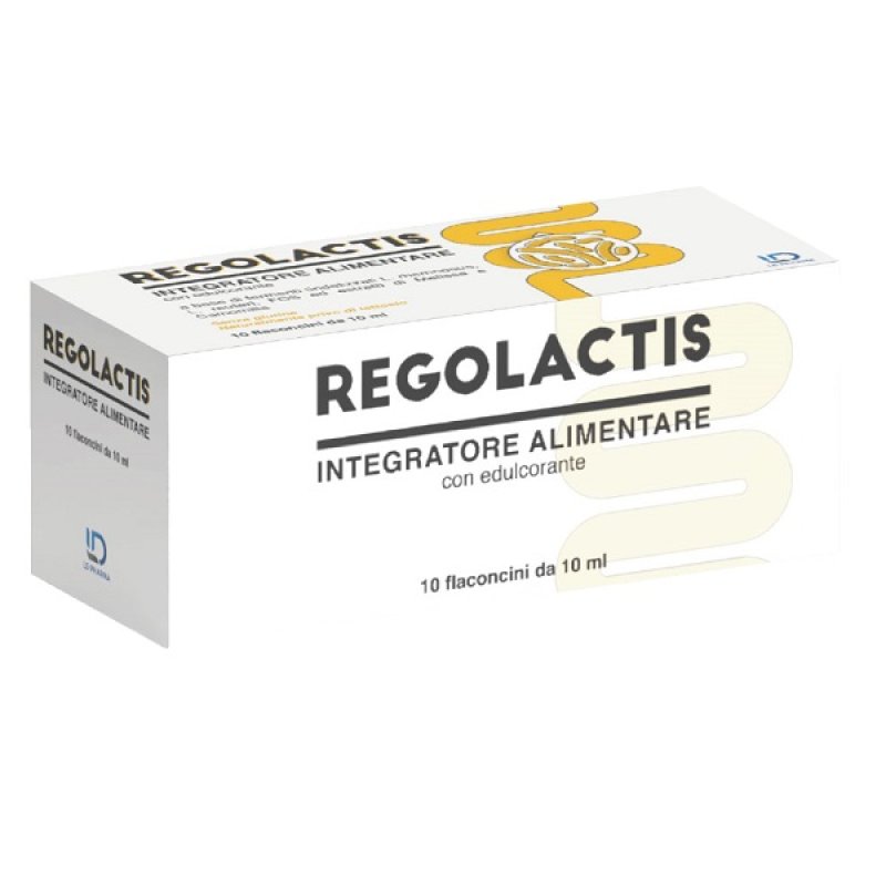 Regolactis Integratore Probiotico 10 Flaconcini per Regolarità Intestinale