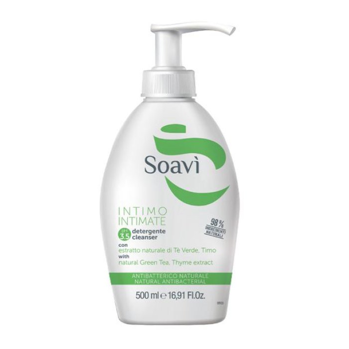 Soavì Detergente Intimo Antibatterico pH 3.5, 500ml