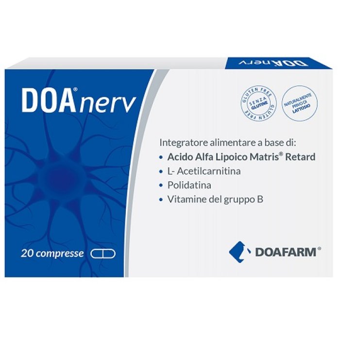 Doanerv 20 Compresse Integratore per il Benessere del Sistema Nervoso e la Funzione Neurologica
