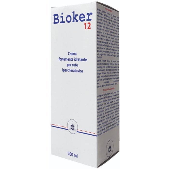 Chorus Bioker 12 Crema Capelli 200 ml Trattamento Nutriente Ristrutturante Professionale