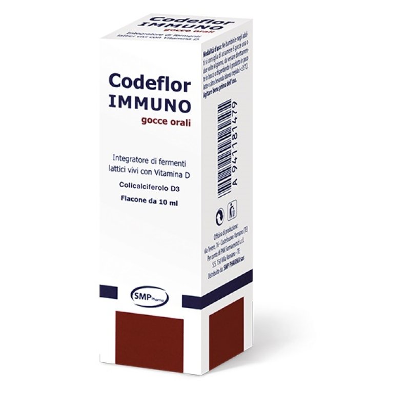 Codeflor Immuno Integratore Immunitario 4,8 g con Fermenti Lattici Probiotici per le Difese Immunitarie di Bambini e Adulti