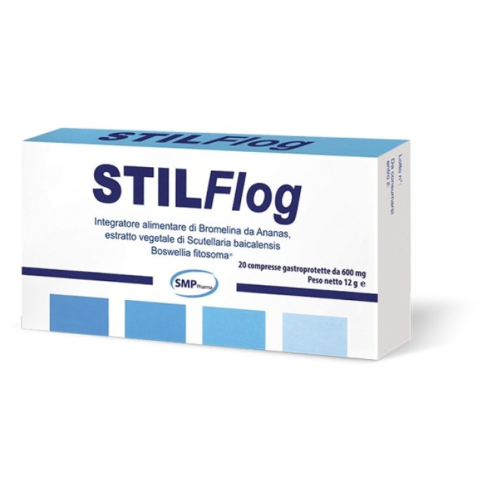 Stilflog Integratore Alimentare Pharma per il Benessere di Articolazioni Muscoli e Tendini 20 Compresse