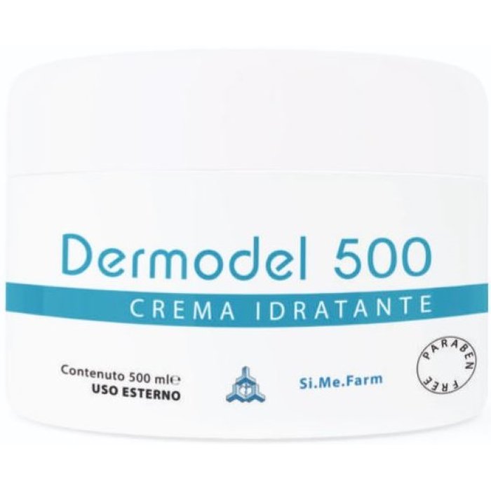 Dermodel Crema Fluida 500 ml - crema corpo con urea e allantoina per pelle secca
