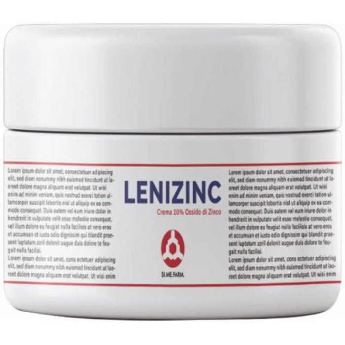 Lenizinc crema 100 ml - pasta allossido di zinco per arrossamenti cutanei