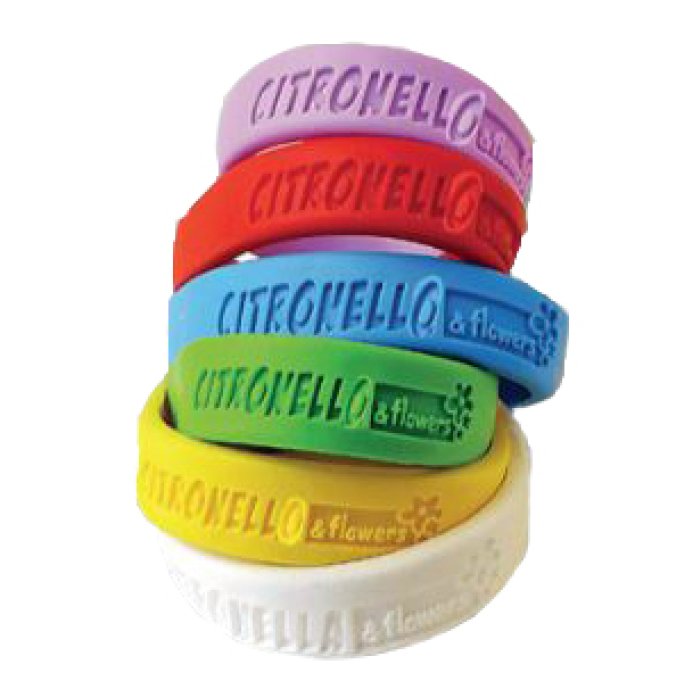 Sella Citronello - Bracciale Protettivo Anti-Zanzara 5 Bracciali