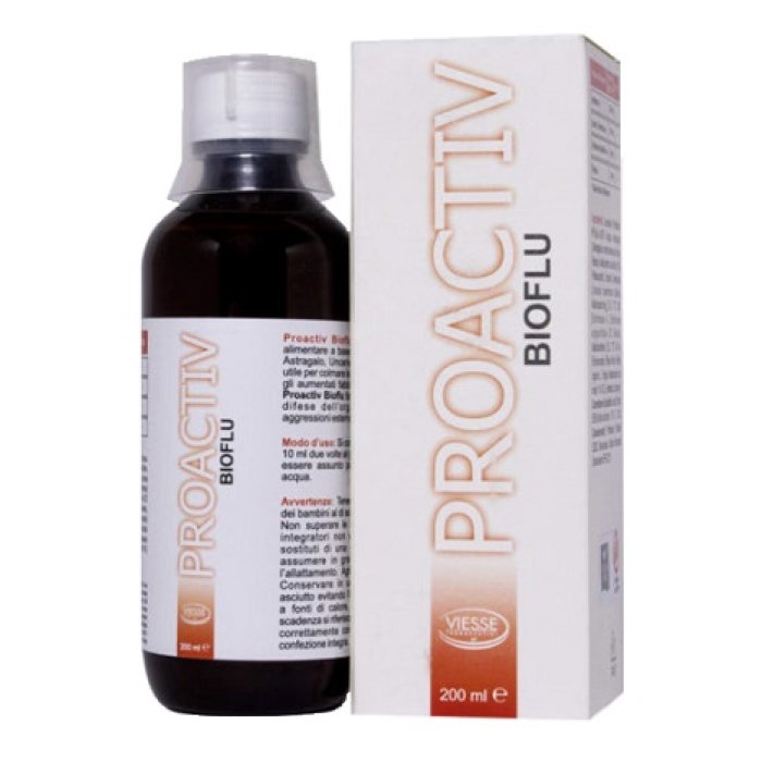 Immuno 5 Bioflu Sciroppo 200 ml Integratore Naturale per Difese Immunitarie e Benessere delle Vie Respiratorie