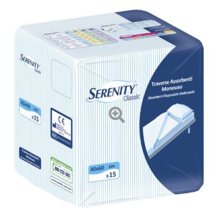 Serenity Classic traversa Super 40x60 cm - traversine assorbenti monouso