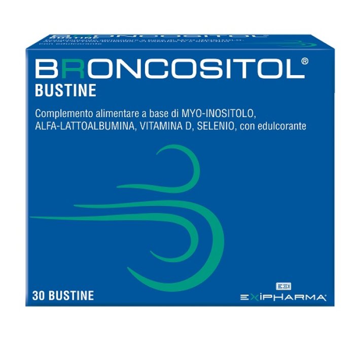 Broncositol 30 bustine - integratore per benessere delle vie respiratorie