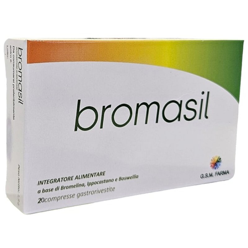Bromasil 20 Compresse Integratore Alimentare per Rilassamento e Benessere del Sonno