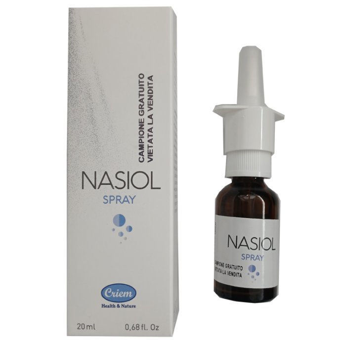 Nasiol spray 20 ml - spray nasale decongestionante