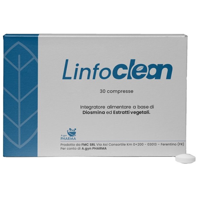 Linfoclean Integratore Alimentare Depurativo e Drenante 30 Compresse per il Benessere del Sistema Linfatico