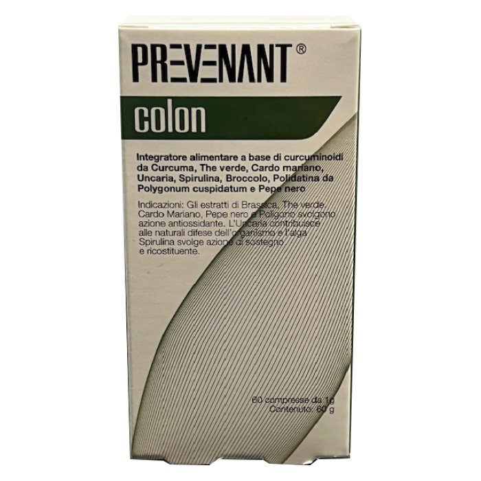 PREVENANT Colon Integratore per il Benessere Intestinale 60 Compresse