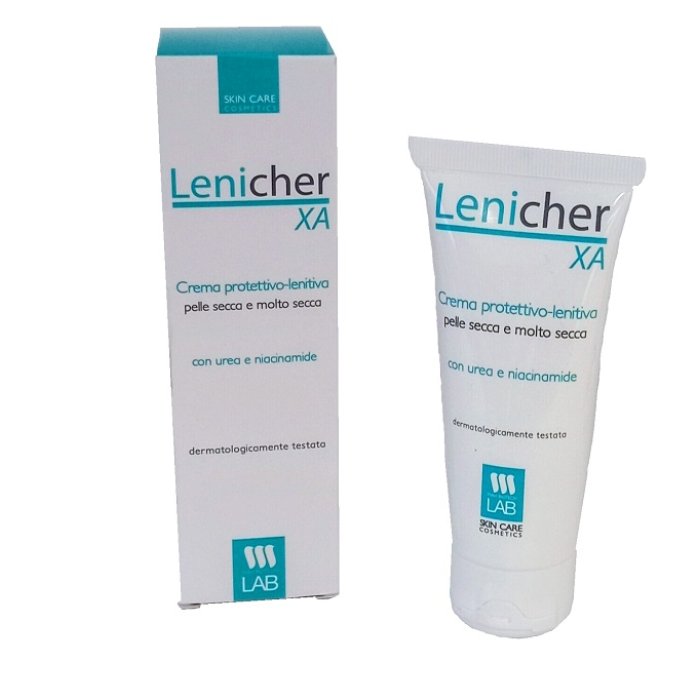 Lenicher XA Crema 75 ml Crema Lenitiva Idratante per Pelle Secca e Atopica