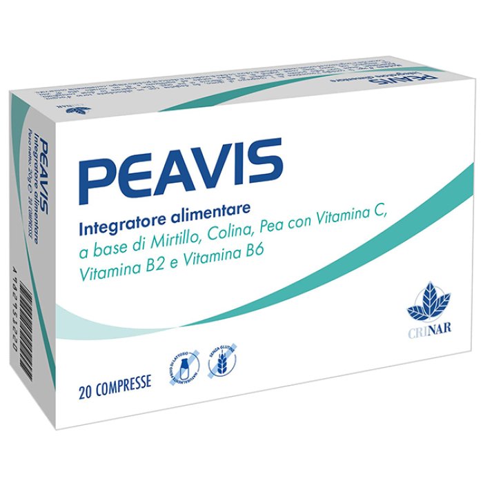 Peavis Integratore Alimentare con Vitamine 20 Compresse | Sostegno Energetico e Benessere Quotidiano