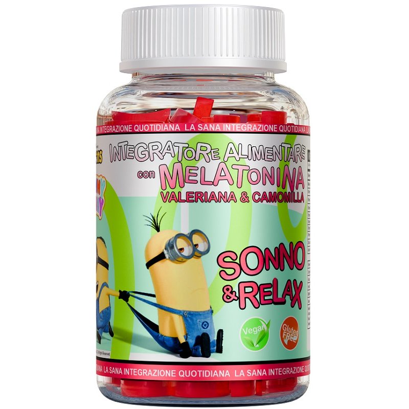 Mummy Gummy Sonno e Relax Integratore in Gummy per Dormire, Caramelle Gommose Sonno Adulti e Bambini, Confezione 60 Pezzi