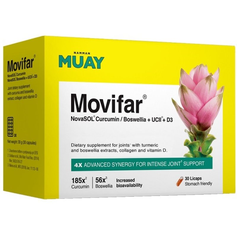 Namman Muay Movifar 30 capsule - integratore per muscoli e articolazioni