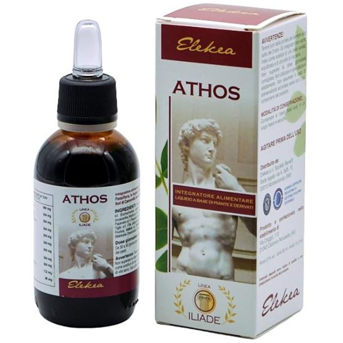 Athos gocce 50 ml integratore fitoterapico per tono e concentrazione