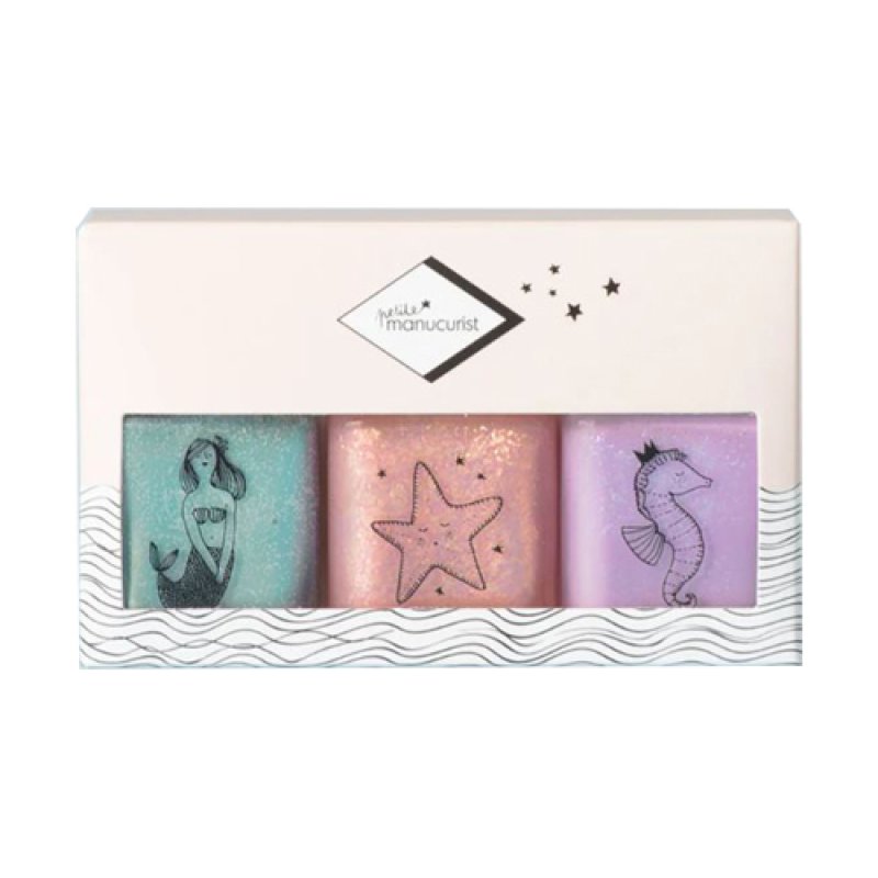Manucurist set smalti Bonnie Stella Janis - kit smalti Green vegani a lunga durata
