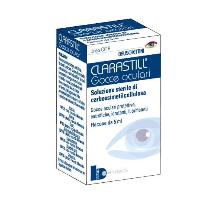 Clarastill gocce oculari 5 ml - collirio lubrificante per occhi secchi e irritati