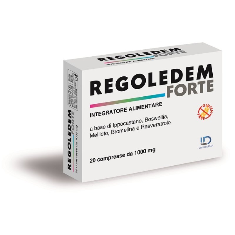Regoledem Forte Integratore Alimentare Donna 20 Compresse per Benessere Femminile ed Equilibrio dei Liquidi